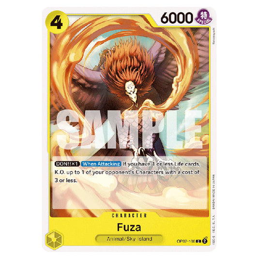 Fuza OP07-106 card from the One Piece set 500 Years in the Future