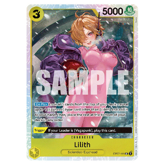 Lilith OP07-111 card from the One Piece set 500 Years in the Future