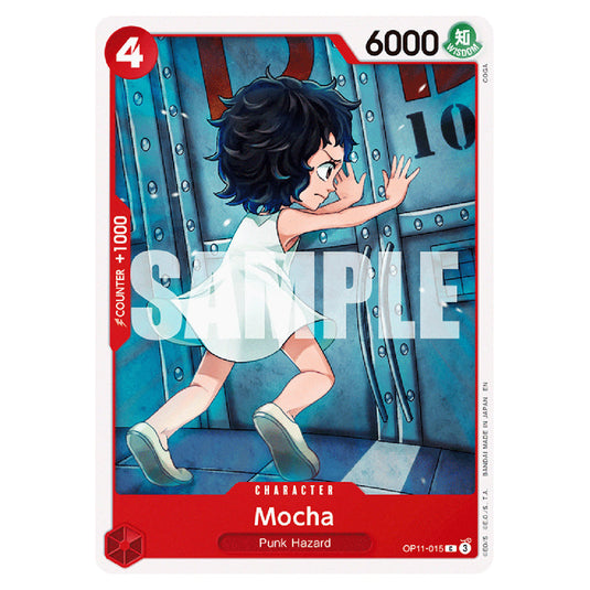 Mocha OP11-015 card from the One Piece set A Fist of Divine Speed
