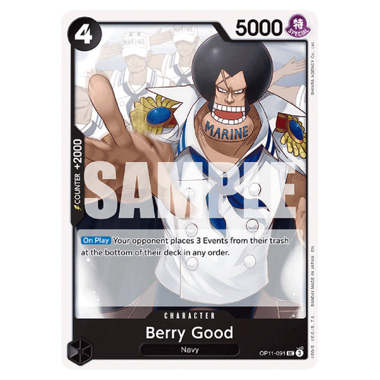 Berry Good OP11-091 card from the One Piece set A Fist of Divine Speed