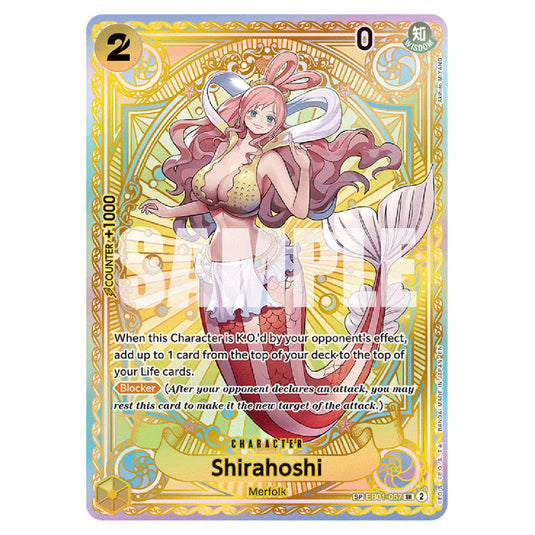 Shirahoshi EB01-057 card from the One Piece set A Fist of Divine Speed
