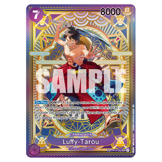 Luffy-Tarou ST18-005 card from the One Piece set A Fist of Divine Speed