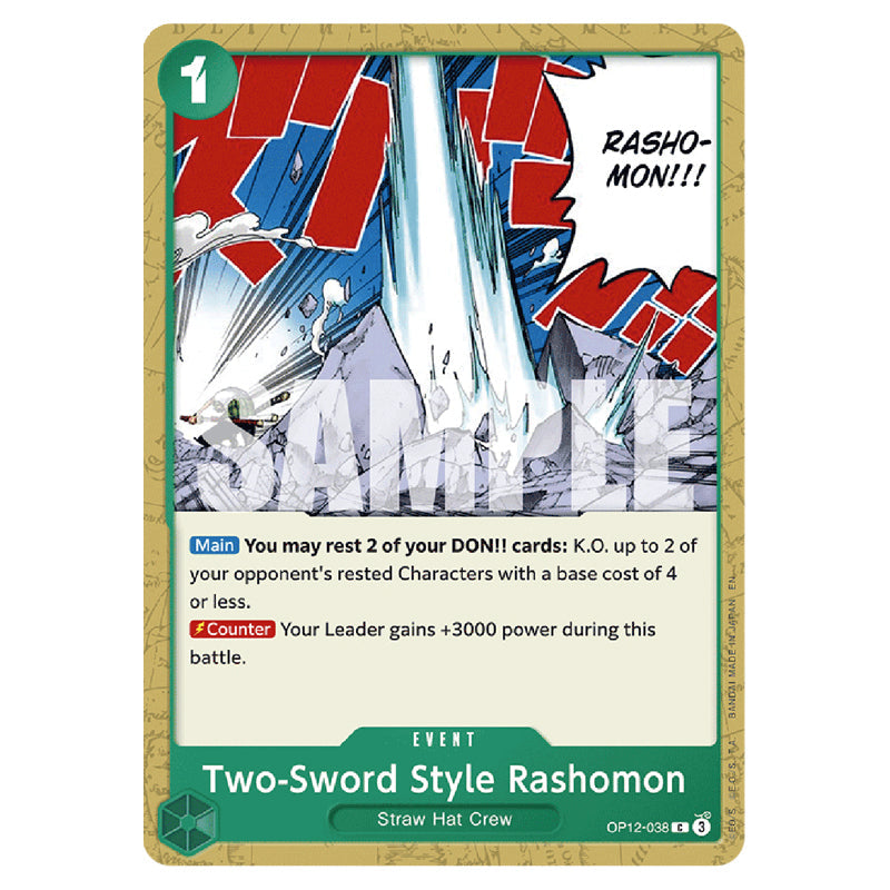 Commoner Rashomon One Piece - Legacy of the Master - Two-Sword Style Rashomon (Common)