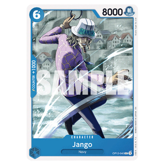 Jango OP12-045 card from the One Piece set Legacy of the Master