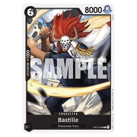 Bastille OP12-088 card from the One Piece set Legacy of the Master
