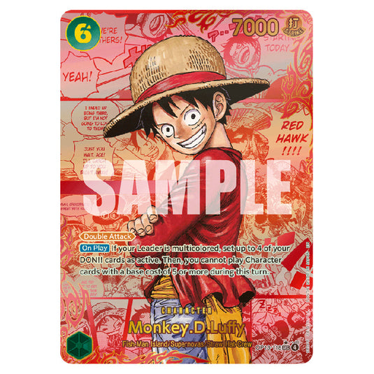 Monkey.D.Luffy OP13-118c card from the One Piece set Carrying on his Will
