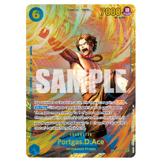 Portgas.D.Ace OP13-119 card from the One Piece set Carrying on his Will