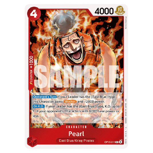 Pearl OP15-011 card from the One Piece set Adventure on Kami's Island
