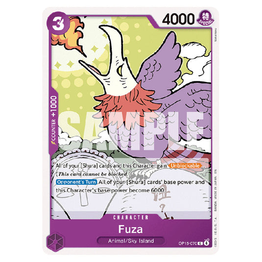 Fuza OP15-070 card from the One Piece set Adventure on Kami's Island