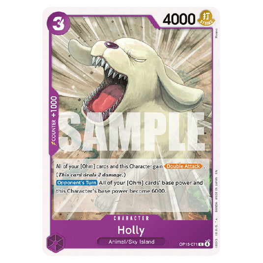 Holly OP15-071 card from the One Piece set Adventure on Kami's Island