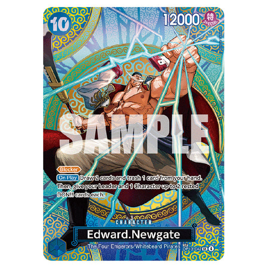 Edward.Newgate OP13-042 card from the One Piece set Adventure on Kami's Island