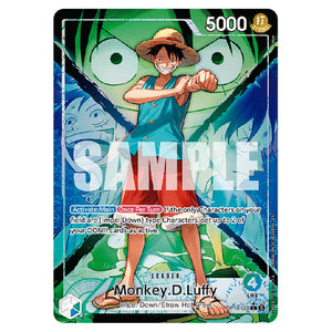 One Piece - The Time of Battle - Monkey.D.Luffy (Leader) - OP16-022a