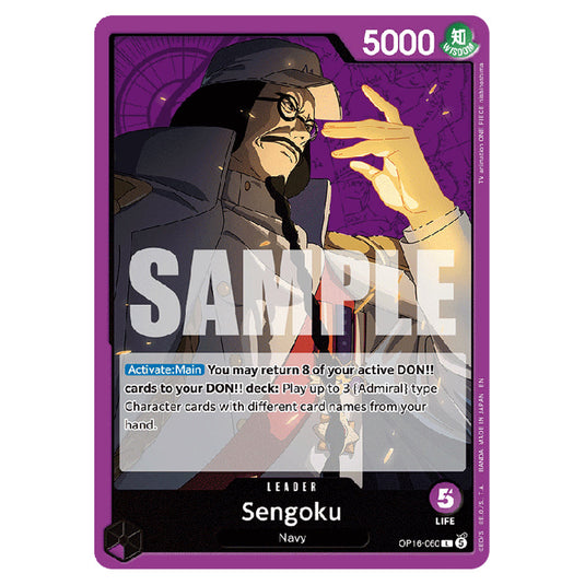 Sengoku OP16-060 card from the One Piece set The Time of Battle