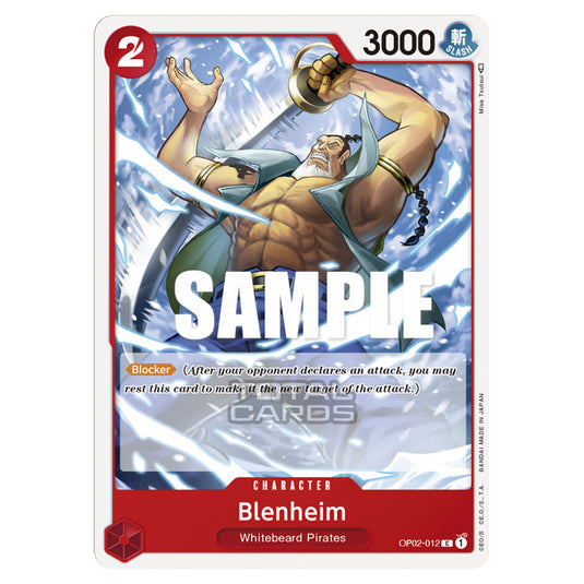 One Piece - Paramount War - Blenheim - OP02-012