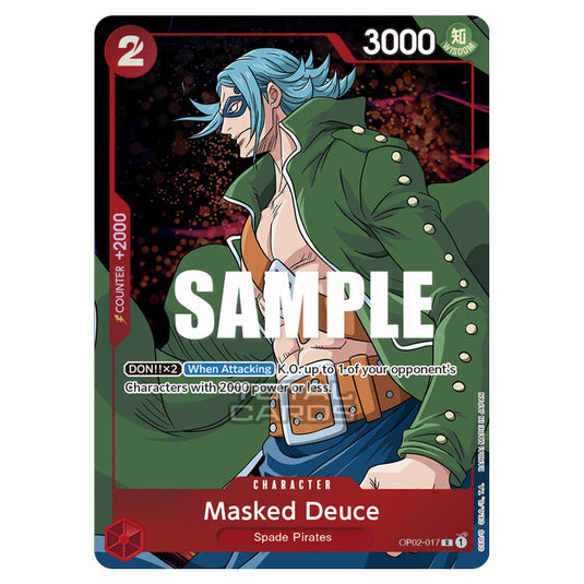 One Piece - Paramount War - Masked Deuce - OP02-017b