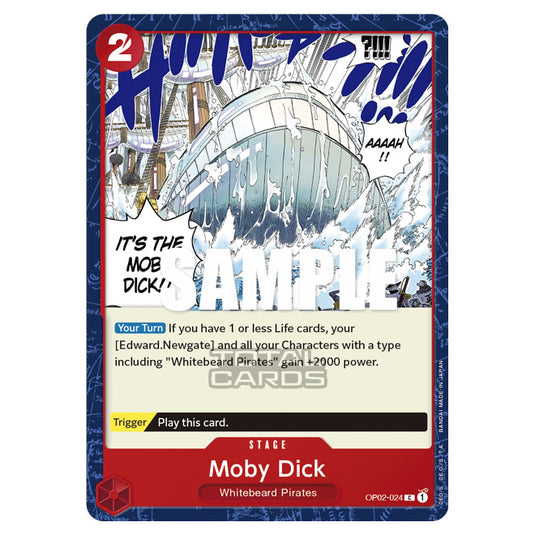 One Piece - Paramount War - Moby Dick - OP02-024