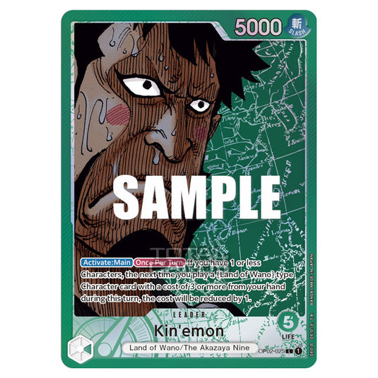 One Piece - Paramount War - Kin'emon - OP02-025b