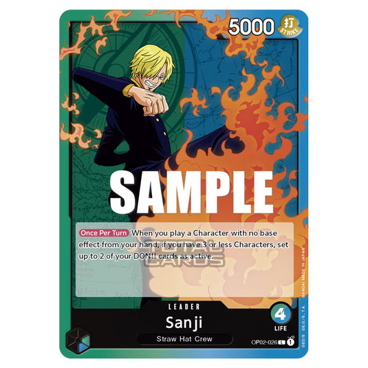 One Piece - Paramount War - Sanji - OP02-026a