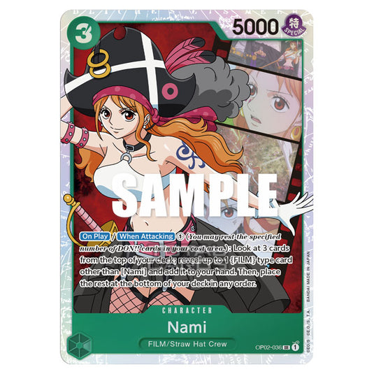 One Piece - Paramount War - Nami - OP02-036a