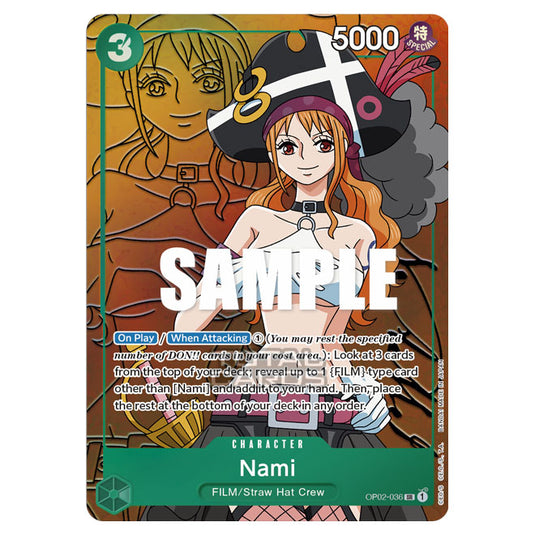 One Piece - Paramount War - Nami - OP02-036b