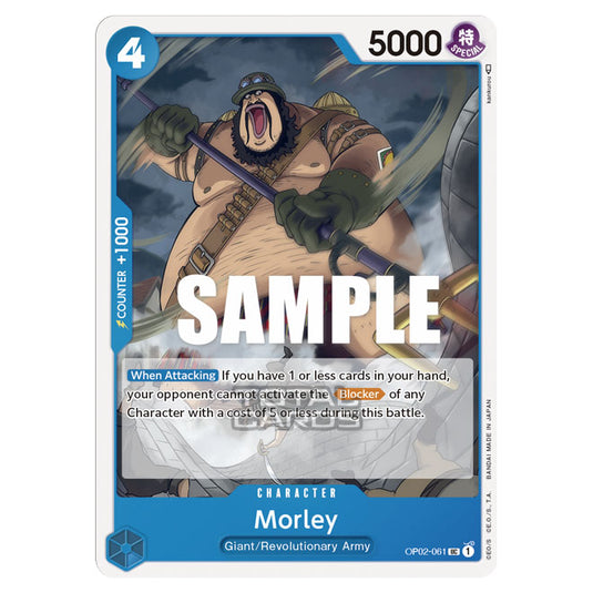 One Piece - Paramount War - Morley - OP02-061