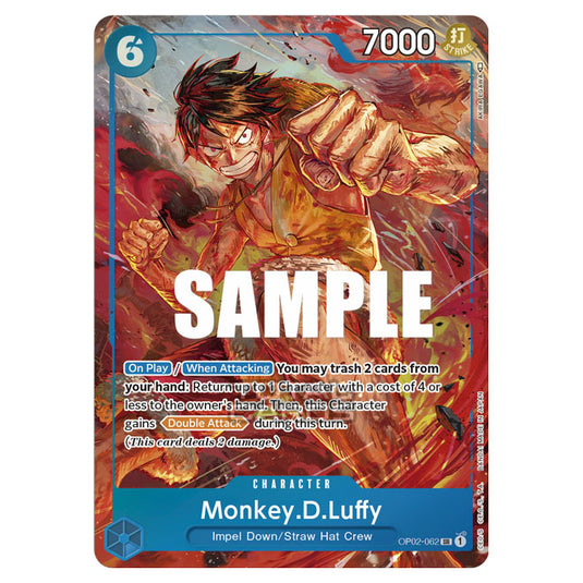 One Piece - Paramount War - Monkey D Luffy - OP02-062b