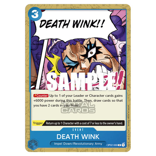 One Piece - Paramount War - DEATH WINK - OP02-069