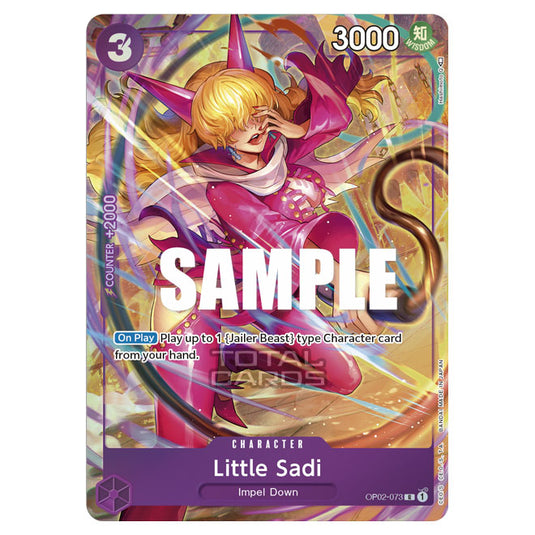 One Piece - Paramount War - Little Sadi - OP02-073b