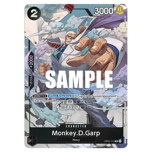 One Piece - Paramount War - Monkey D Garp - OP02-115b
