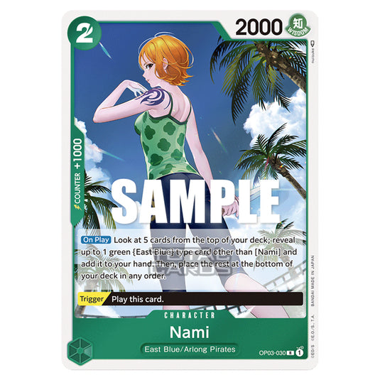 One Piece - Pillars of Strength - Nami - OP03-030