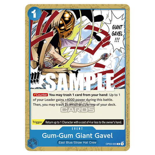 One Piece - Pillars of Strength - Gum-Gum Giant Gavel - OP03-055