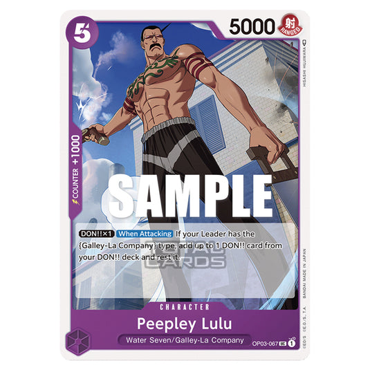 One Piece - Pillars of Strength - Peepley Lulu - OP03-067