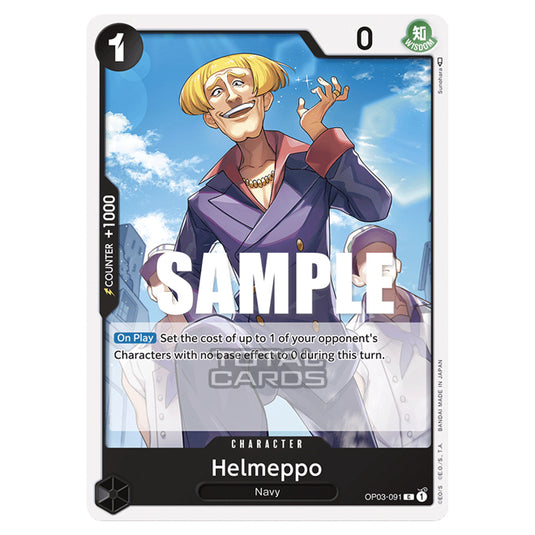 One Piece - Pillars of Strength - Helmeppo - OP03-091