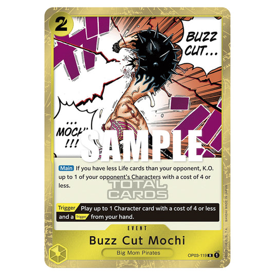 One Piece - Pillars of Strength - Buzz Cut Mochi - OP03-119