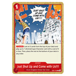 One Piece - Premium Booster 02 - Just Shut Up and Come with Us!!!! (Common) - EB01-009
