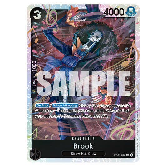 Brook EB01-046 card from the One Piece set Premium Booster 02