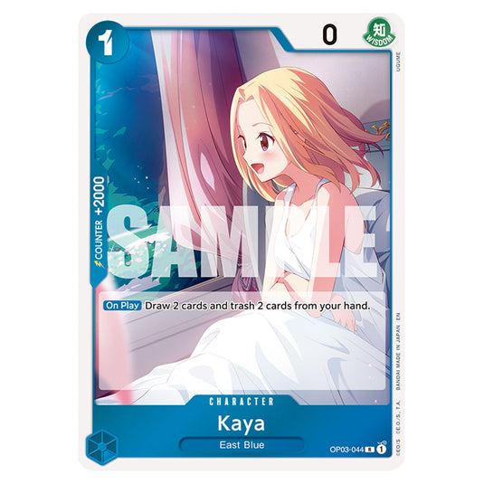 Kaya OP03-044 card from the One Piece set Premium Booster 02