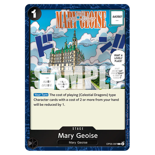 Mary Geoise OP05-097a card from the One Piece set Premium Booster 02