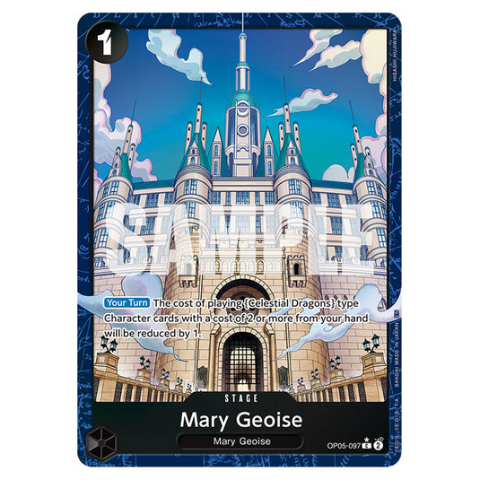 Mary Geoise OP05-097b card from the One Piece set Premium Booster 02