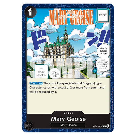 Mary Geoise OP05-097 card from the One Piece set Premium Booster 02