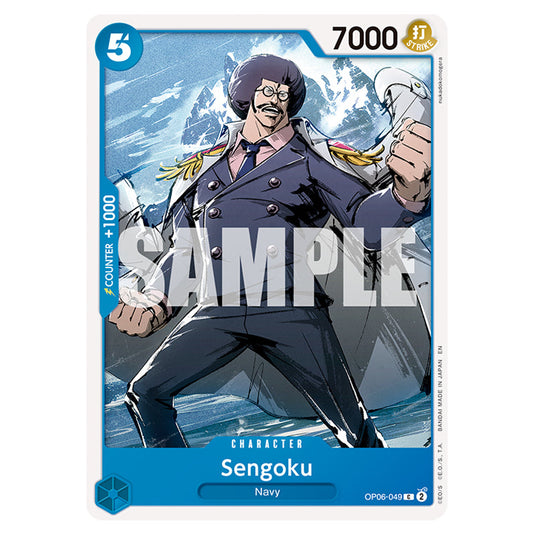 Sengoku OP06-049 card from the One Piece set Premium Booster 02