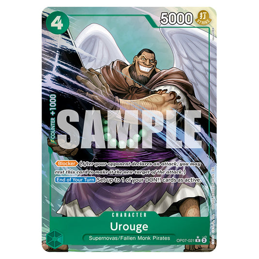 Urouge OP07-021a card from the One Piece set Premium Booster 02