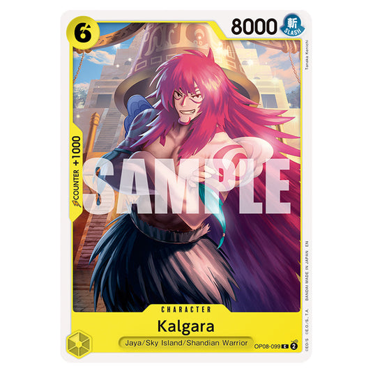 Kalgara OP08-099 card from the One Piece set Premium Booster 02