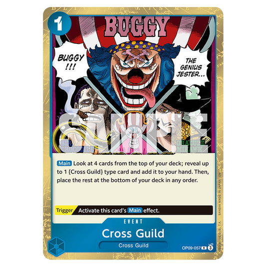 Cross Guild OP09-057 card from the One Piece set Premium Booster 02