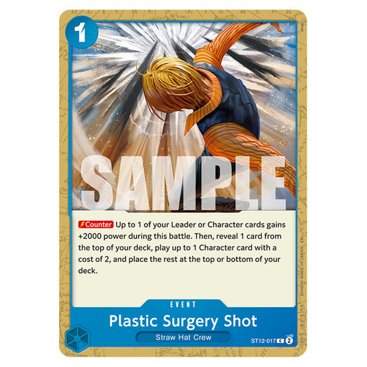 Plastic Surgery Shot ST12-017 card from the One Piece set Premium Booster 02