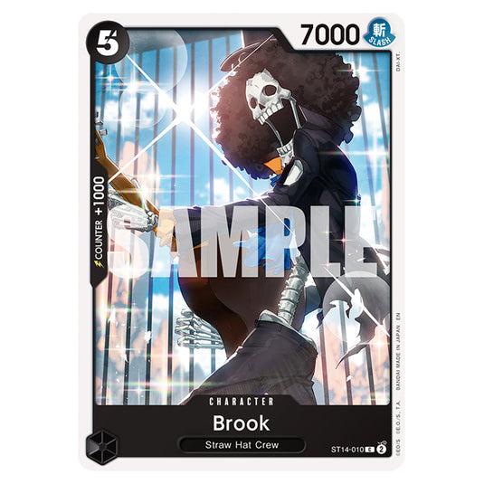 Brook ST14-010 card from the One Piece set Premium Booster 02