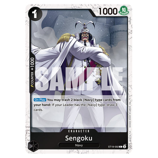 Sengoku ST19-002a card from the One Piece set Premium Booster 02