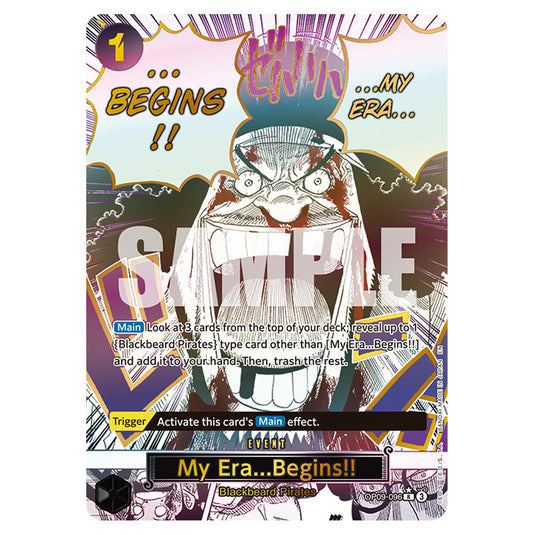My Era...Begins!! OP09-096a card from the One Piece set Premium Booster 02