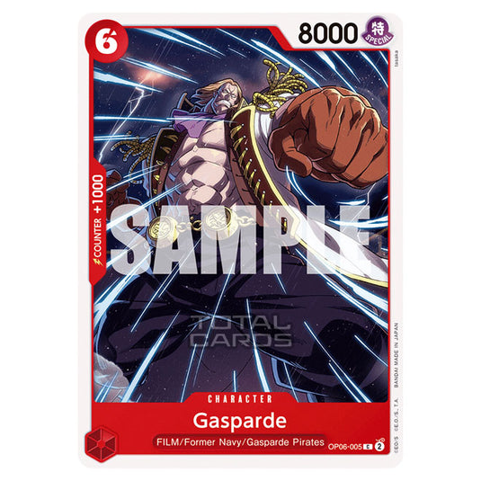 One Piece - Wings of the Captain - Gasparde (Common) - OP06-005