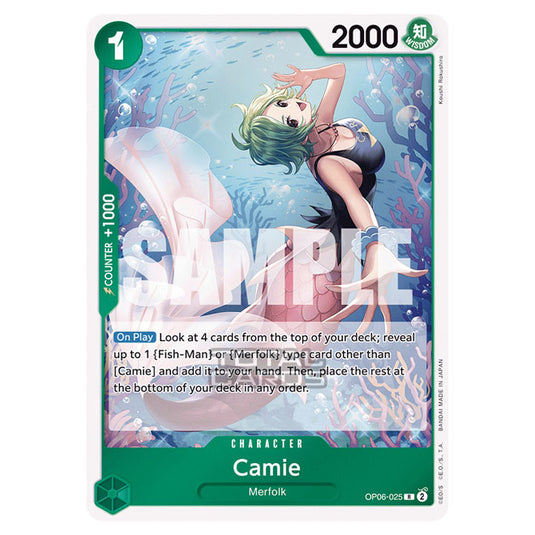 One Piece - Wings of the Captain - Camie (Rare) - OP06-025